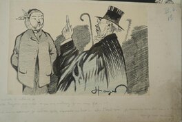 Lucien Haye - La morale à rebours (Dentiste) - Original Illustration