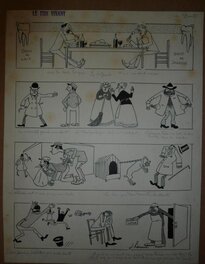 Joseph Hémard - Les dents (Dentiste) - Comic Strip