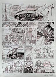 Crisse - Gunblast Girls - Dans ta face, minable ! - Planche originale