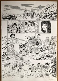 Fabio Civitelli - Original Page TEX - 'La fonte della Giovinezza' - Comic Strip