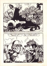 Magnus - Magnus - Alan Ford #64 Il trio Fantasticus - p. 111 - Planche originale
