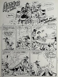 Cézard - Arthur le Fantôme - L'astuce du justicier - Comic Strip