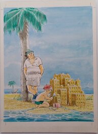 Will Eisner - Cover Sunshine city - Comic Strip