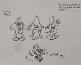 Jean Roba - Boule et Bill : Bill - Illustration originale