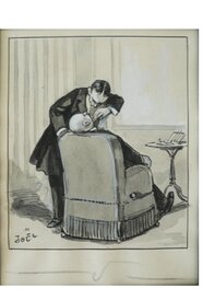 Pierre Joël - Dentiste - Original Illustration