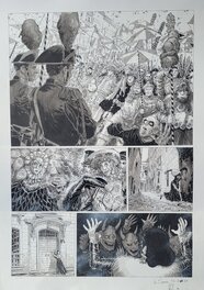 Eric Liberge - Le Suaire - Turin 1898 - Planche originale