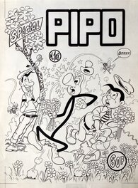 Jean Cezard - Spécial PIPO - Planche originale