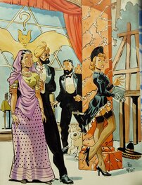 Félix Meynet - Hommage à Tintin - Original Illustration