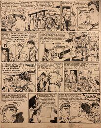 Albert Uderzo - Tanguy et laverdure - Planche originale
