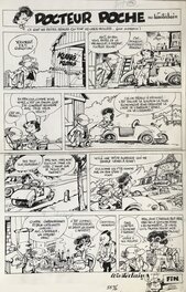 Marc Wasterlain - Wasterlain - Docteur Poche - Planche originale