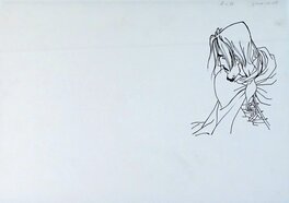 Yslaire - Bernard regard en arrière - Original Illustration