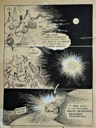 Frank Kettlewell - Des signaux de la planète Mars ! - Planche originale