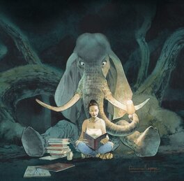 Emmanuel Lepage - Chambéry BD - Illustration originale