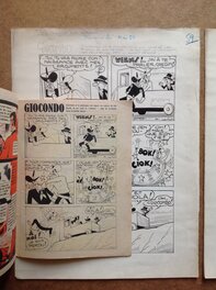 La Page 1 ( du PF RANCHO 20 , qui ne sera pas Joint a la Vente ...c'est pour vous montrer que c'est Publiée ...) et sa Planche a coté La Page 1 ( du PF RANCHO 20 , qui ne sera pas Joint a la Vente ...c'est pour vous montrer que c'est Publiée ...) et sa Planche a coté