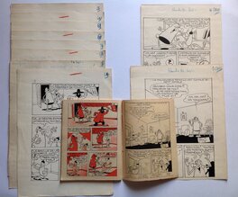 Les 10 Planches ..., et sa Publication au milieu ( du PF RANCHO 24 , qui ne sera pas Joint a la Vente ...c'est pour vous montrer que c'est Publiées ...) avec la 3eme et 4eme de Couv a droite