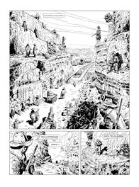 Jacques Lamontagne - Lamontagne - Wild West t.4, pl.15 (grande case) - Planche originale