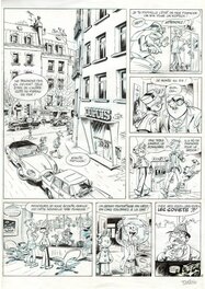 Fabrice Tarrin - Spirou chez les Soviets - Planche originale