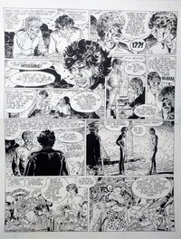 Jean Giraud - Blueberry - La derniere carte - Planche originale