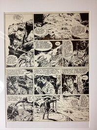 Jean Giraud - Blueberry , La piste des Navajos - Planche originale