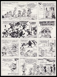 Le Vieux Nick et Barbe-Noire - Planche originale