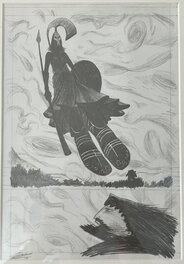 Edouard Cour - Héraklès - Planche originale