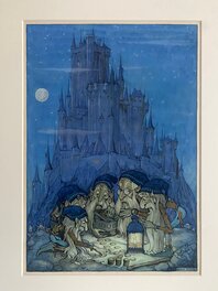 Anton Pieck - Geld tellende Kabouters - Original Cover