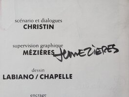 Signature : Jean-Claude MEZIERES Signature : Jean-Claude MEZIERES