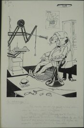 Mars-Trick - Le change ! (Dentiste) - Illustration originale