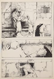 Mako - La guillotine - planche originale 1 - Planche originale