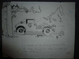 Mat - Le dentiste ou la force de l'habitude. - Illustration originale