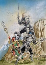 Miguel Ángel Ruiz - Empires - Illustration originale