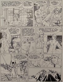 Ferry - Ian Kaledine - Le couteau de braise - Planche originale