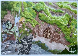 Livia Pastore - Guerres d’Arran - Illustration originale