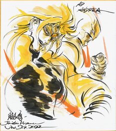 Junichi Hayama - Jojo's Bizarre Adventure · ジョジョの奇妙な冒険 · Dio Brando & The World - Illustration originale