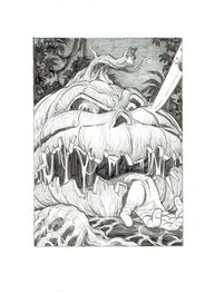 Shawn McManus - Jack O'Lantern - Original Illustration