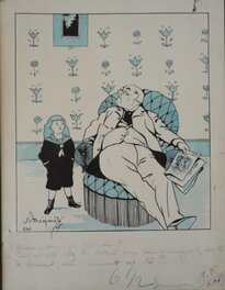 N. Mégarès - Dentiste - Original Illustration