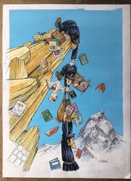 Affiche pour le festival BD de Billère