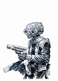 Andrzej Janicki - I Robot - Original Illustration