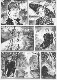Paolo Martinello - Martinello, Dylan Dog#458, Sette Vite, planche n°70, 2024. - Comic Strip