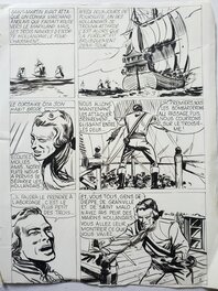 Pierre Dupuis - LES DEBUTS DE LA "FUREUR" - Planche originale