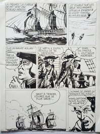 Pierre Dupuis - LES DEBUTS DE LA "FUREUR" - Planche originale