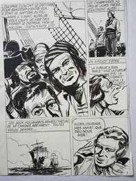 Pierre Dupuis - LES DEBUTS DE LA "FUREUR" - Planche originale
