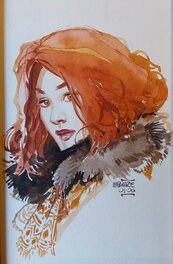 Michel Faure - Le maitre de peinture - Original Illustration