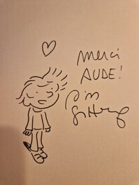 Dédicace de Riad Sattouf dans Moi, Fadi le frère volé