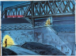 Loustal - Le doulos - Original Illustration