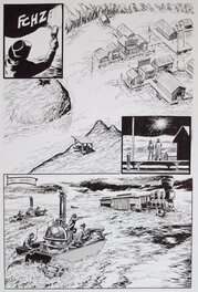 Gérald Forton - Les Mystères de l’Ouest - Planche originale