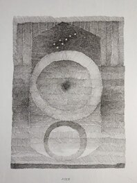Violet Elzbieta - Reflets - Original Illustration