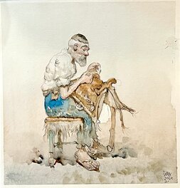 Marcelo Lelis de Oliveira - Réparations - Original Illustration