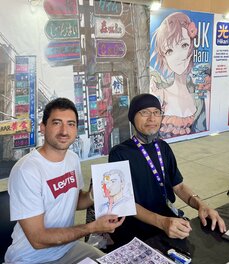 Shintaro Kago and me at Palermo Comic Convention 2024 Shintaro Kago and me at Palermo Comic Convention 2024