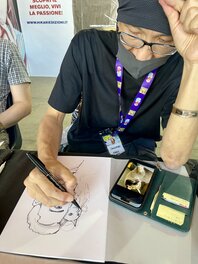 Shintaro Kago at work Shintaro Kago at work